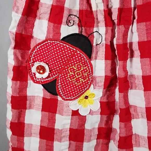 Youngland Ladybug Dress Girls Size 4 - Picture 7 of 7